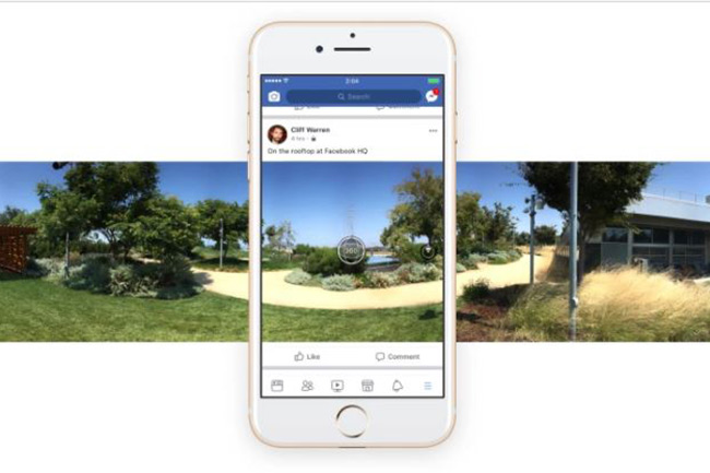 ফেসবুকে ৩৬০ ডিগ্রির ফটো-ফিচার