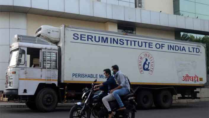 টিকা তৈরির কাঁচামালের ঘাটতি : ভারতের সেরাম ইন্সটিটিউটের উদ্বেগ