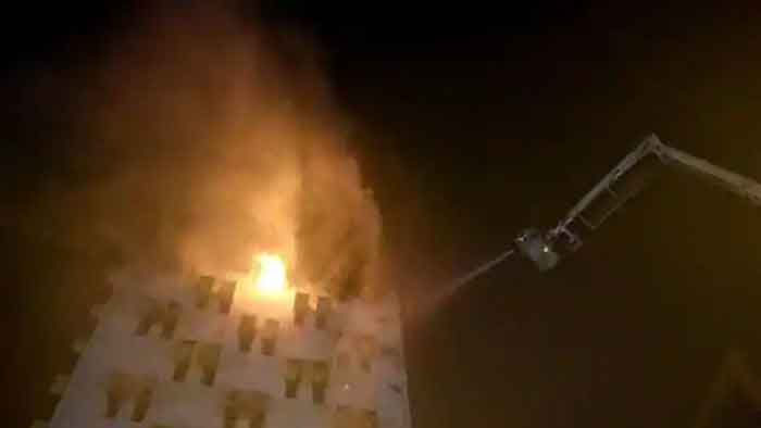 ভারতে রেলের বহুতল ভবনে আগুন, নিহত ৯