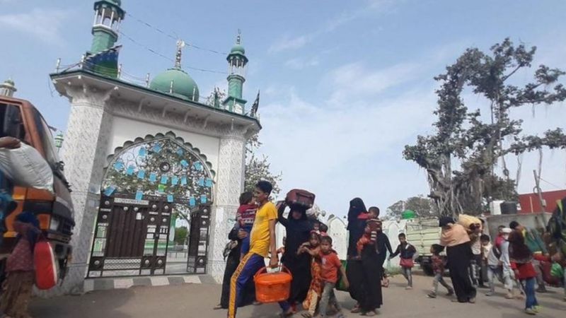 ভারতের জম্মুতে রোহিঙ্গাদের তাড়াতে ব্যাপক অভিযান