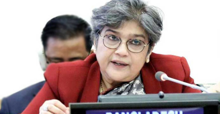 সন্ত্রাসমুক্ত বিশ্বের জন্য বৃহত্তর আন্তর্জাতিক সংহতি প্রয়োজন: রাবার ফাতিমা