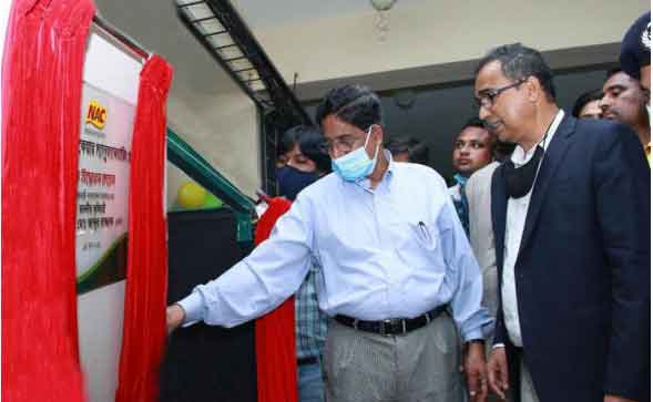 শতভাগ সবুজায়ন কারখানার উদ্বোধন করলেন কৃষিমন্ত্রী