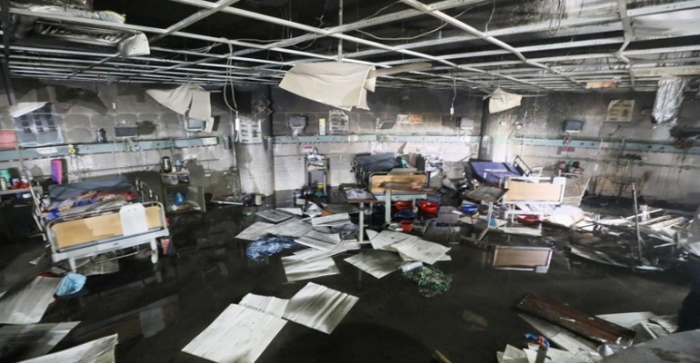 ঢামেকের কোভিড আইসিইউতে অগ্নিকাণ্ড, ৩ জন নিহত