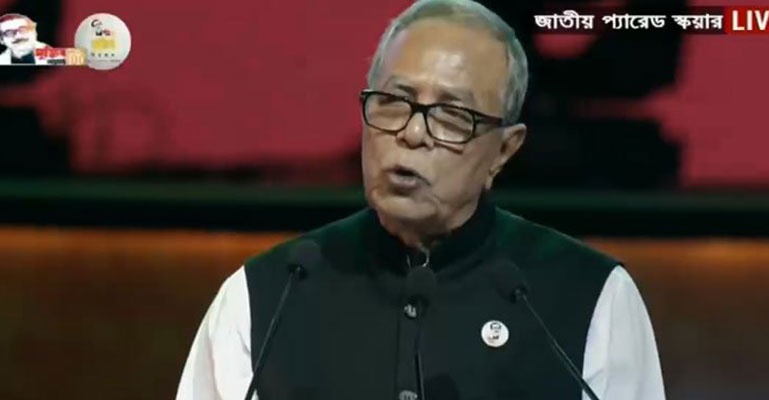 রাজনীতি উল্টো পথে হাঁটছে, বঙ্গবন্ধুর আদর্শে ফিরুন: রাষ্ট্রপতি
