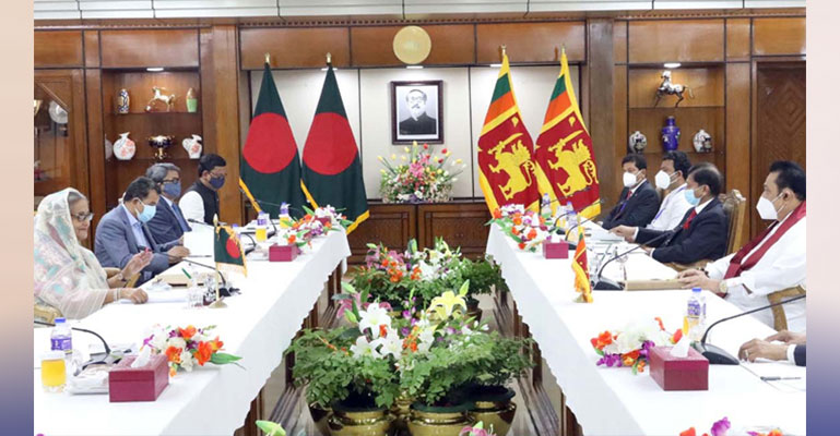 বাংলাদেশ ও শ্রীলঙ্কার মধ্যে ৬ সমঝোতা স্মারক সই