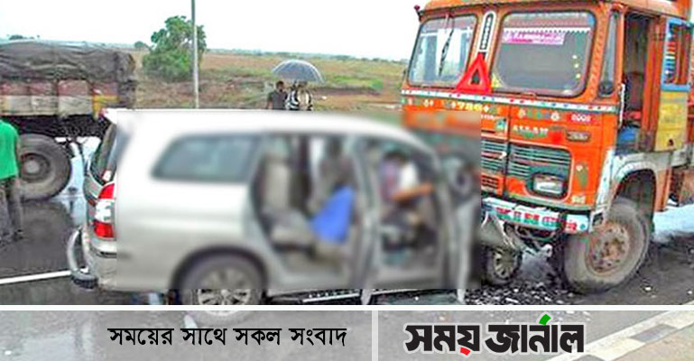 ফরিদপুরে ট্রাক-মাইক্রোবাস সংঘর্ষে শিশুসহ নিহত ৪
