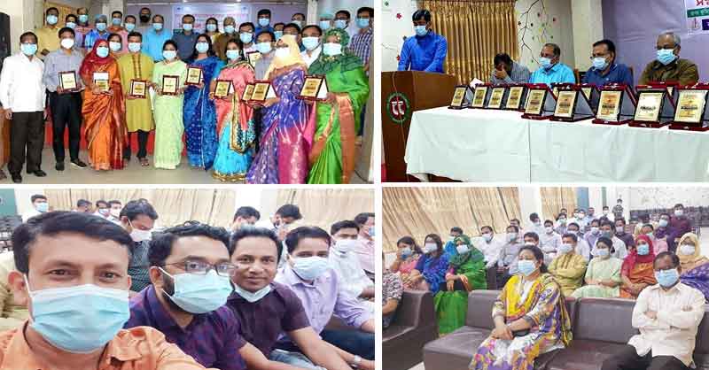 করোনা সনাক্তকরণ ল্যাবে কর্মরত চিকিৎসকদের সম্মাননা জানাল কুমিল্লা বিএমএ