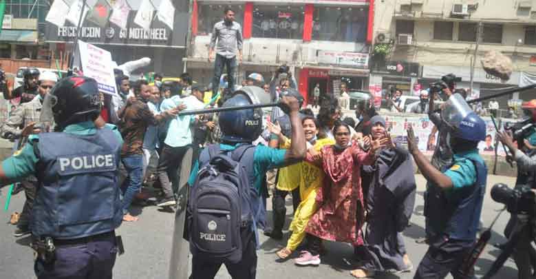 মোদির সফরবিরোধী বিক্ষোভ ও সংঘর্ষের ঘটনায় পল্টন থানায় মামলা