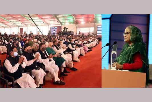 বাংলাদেশের জন্মের সংগে ভারত ওতপ্রোতভাবে জড়িত : প্রধানমন্ত্রী