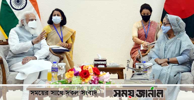 ঢাকা-দিল্লি ৫ সমঝোতা স্মারক সই