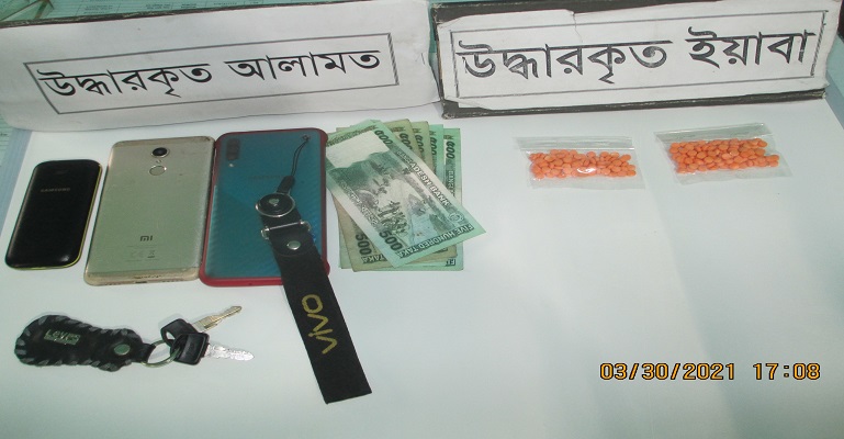 ফরিদপুরে ইয়াবাসহ আটক ২