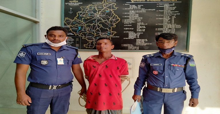 ফুলবাড়ীয়ায় হত্যা মামলার আসামী গ্রেফতার