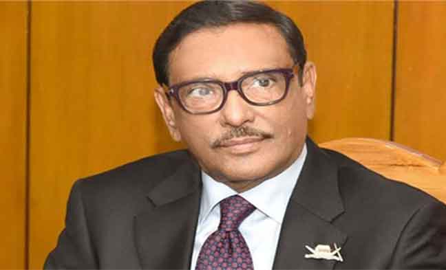 সরকারের সামনে এখন দুটো চ্যালেঞ্জ : ওবায়দুল কাদের