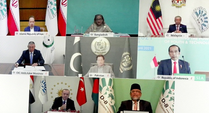 রোহিঙ্গাদের প্রত্যাবাসনে ডি-৮ নেতাদের প্রতি সহযোগিতা অব্যাহত রাখার আহ্বান ঢাকার