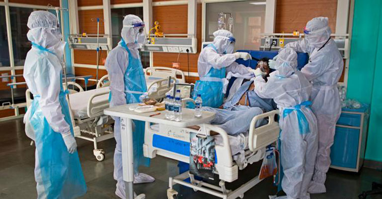 ভারতে একদিনে করোনা আক্রান্ত দুই লাখ ছাড়াল