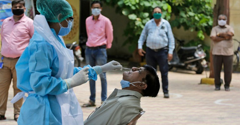 ভারতে ২৪ ঘণ্টায় করোনা শনাক্তের বিশ্ব রেকর্ড