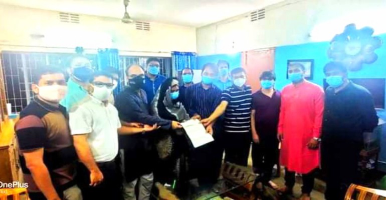 ডা. রাজিবের পরিবারের পাশে ৩৩ তম বিসিএস হেলথ ক্যাডার এসোসিয়েশন