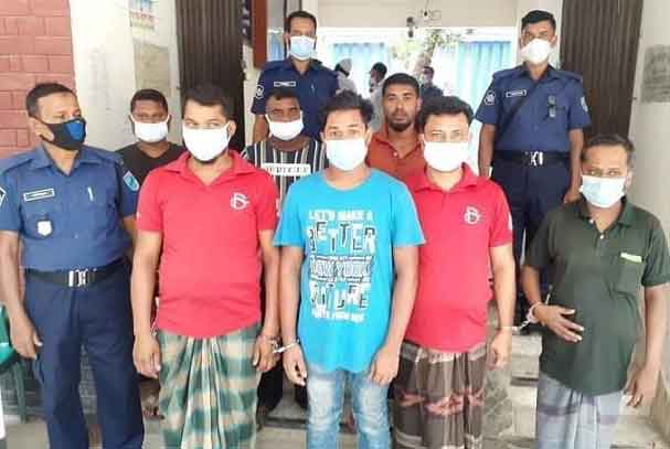 বোয়ালমারীতে চাঁদাবাজির মামলায় গ্রেফতার ৩