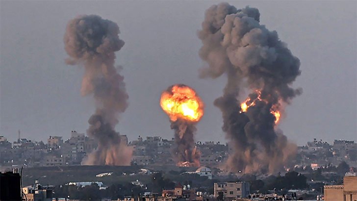 গাজায় বিষাক্ত গ্যাস ব্যবহার করছে ইসরাইল