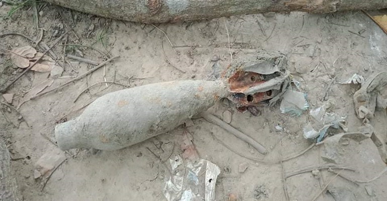 রাবিতে আবারও মিলল মর্টার শেল