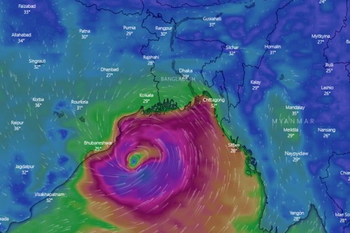 প্রবল থেকে অতি প্রবল ঘূর্ণিঝড়ে রূপ নিতে পারে ইয়াস