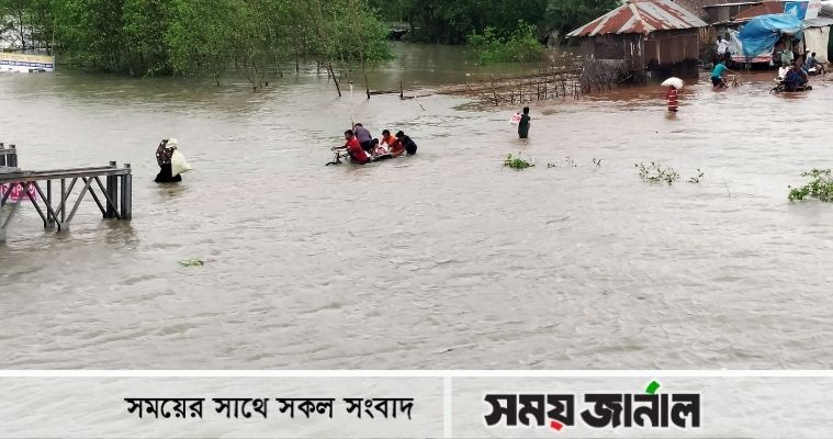 ইয়াস: মোড়েলগঞ্জে ১৫ হাজার পরিবার পানিবন্দী