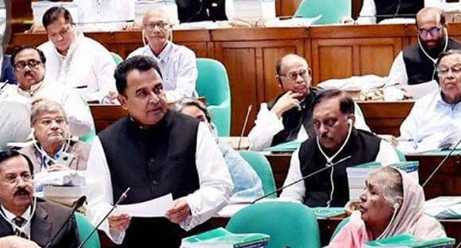 সংসদে ৬ লাখ ৩ হাজার ৬৮১ কোটি টাকার বাজেট পেশ