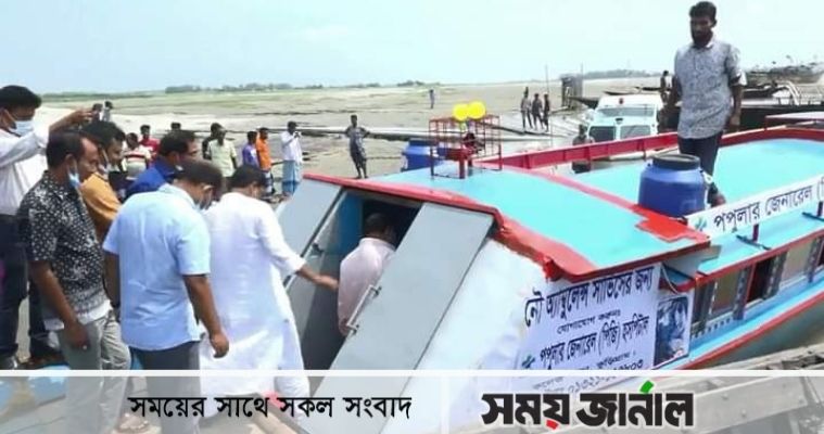 ব্রহ্মপুত্র নদে নৌ এ্যাম্বুলেন্স সেবা চালু