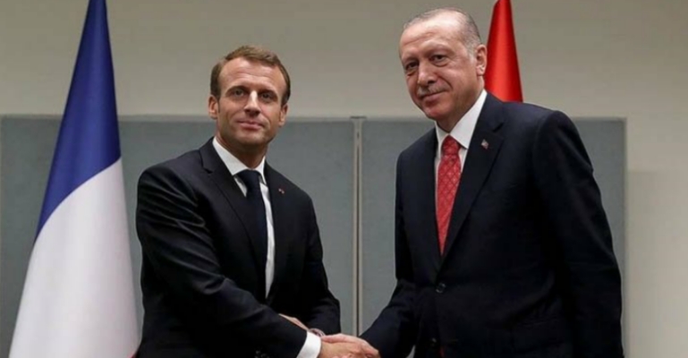 এরদোগানের সঙ্গে ম্যাক্রোঁর রুদ্ধদ্বার বৈঠক