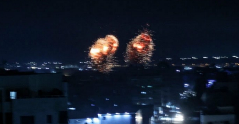 গাজায় ফের ইসরাইলি বিমান হামলা