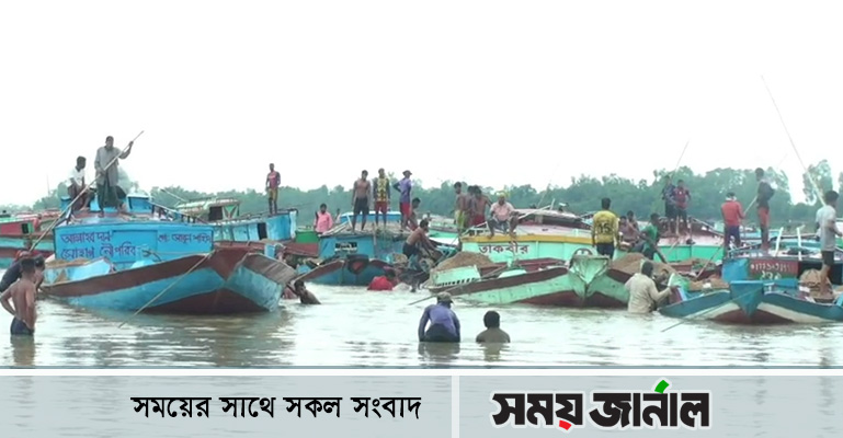 যাদুকাটা নদীতে ফিরেছে শ্রমিকের প্রাণ