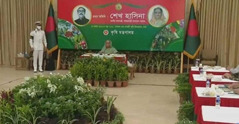 কৃষি পুরস্কার বিতরণ করলেন প্রধানমন্ত্রী