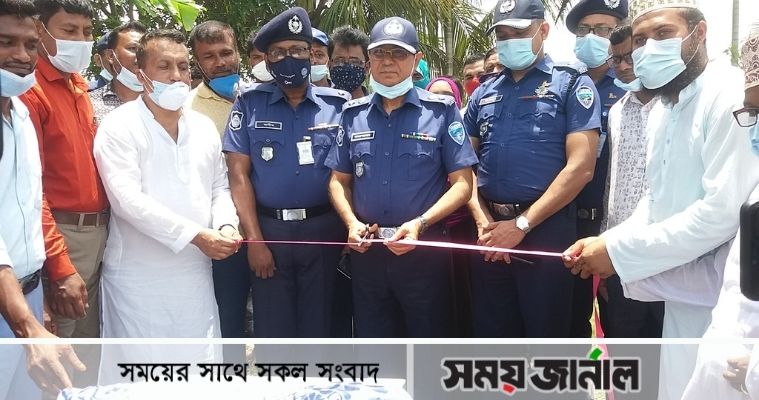 লক্ষ্মীপুরের আঁধারমানিকে নির্মিত হচ্ছে পুলিশ ক্যাম্প