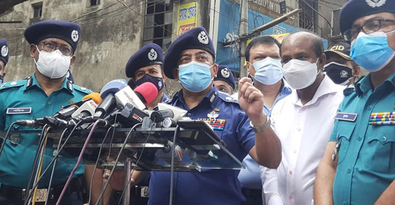 ‍‍‘মগবাজারে বিস্ফোরণ: নাশকতার আলামত পাওয়া যায়নি’