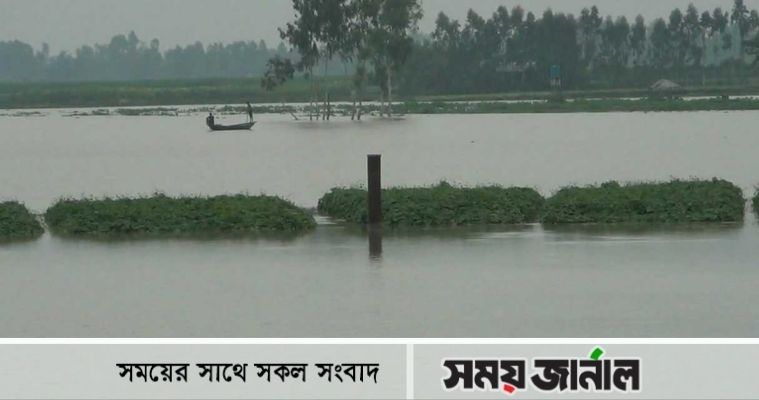 কুড়িগ্রামে বাড়ছে নদ-নদীর পানি, বন্যার আশংকা