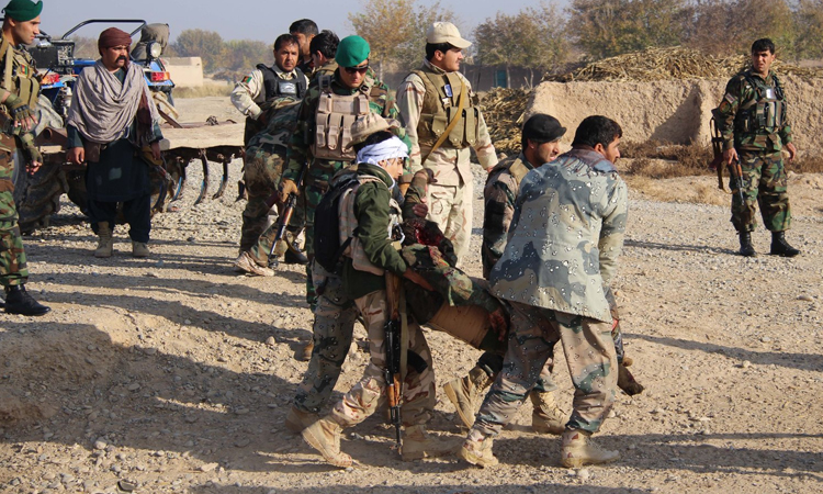 তালেবানি হামলায় ১৬ আফগান সেনা নিহত