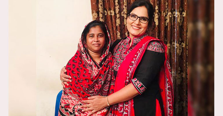 গৃহকর্মীর মৃত্যুতে অভিনেত্রী শাহনাজ খুশির আবেগঘন স্ট্যাটাস