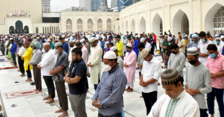 বায়তুল মোকাররমে ঈদের ৫ জামাত