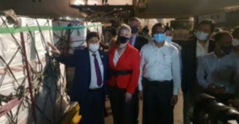 দেশে পৌঁছেছে মর্ডানার ৩০ লাখ টিকা