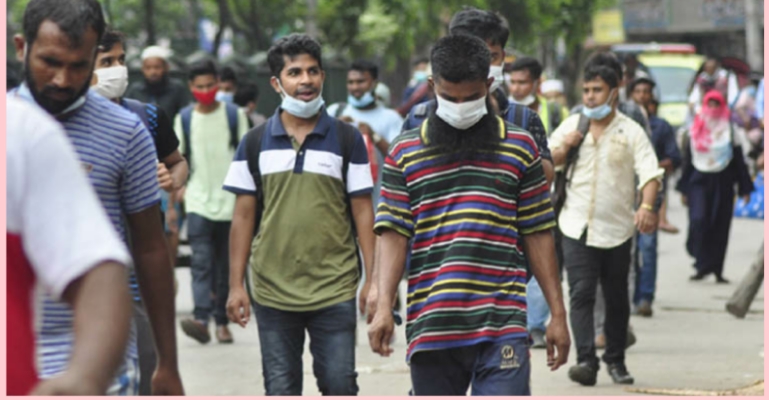 কঠোর বিধিনিষেধ : হেঁটেই রাজধানী ঢুকছে মানুষ