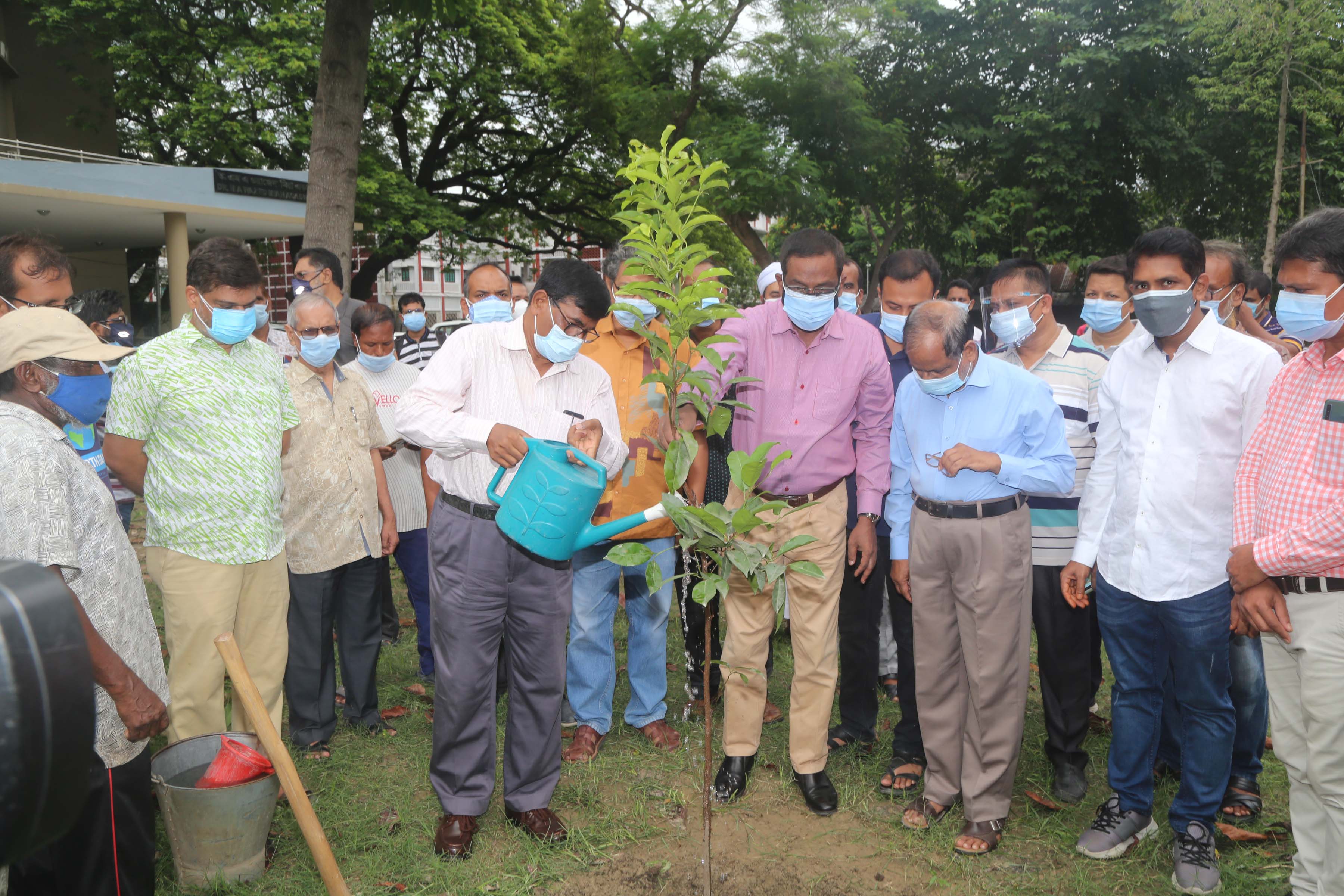 জয়ের জন্মদিন উপলক্ষে রাবিতে বৃক্ষরোপণ কর্মসূচি