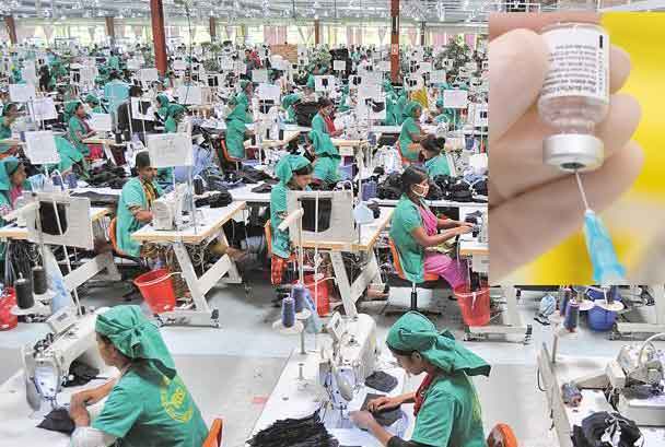 পোশাককর্মীদের টিকাদান শুরু ৮ আগস্ট