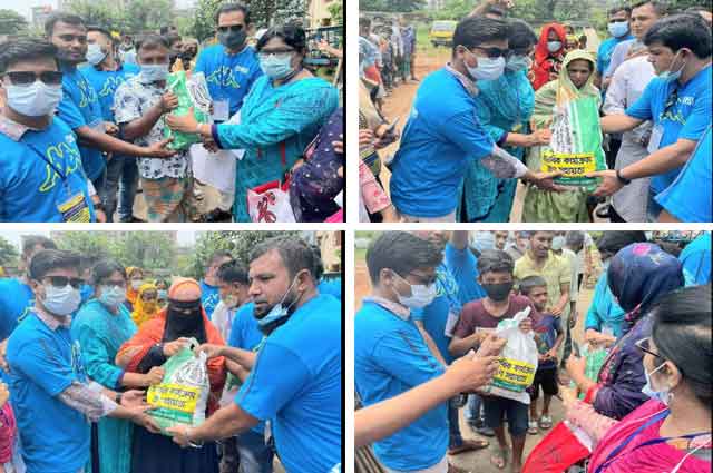 দুঃস্থ ও অসহায়দের পাশে দাঁড়াল ঢাকাস্থ মাদারীপুর সোসাইটি