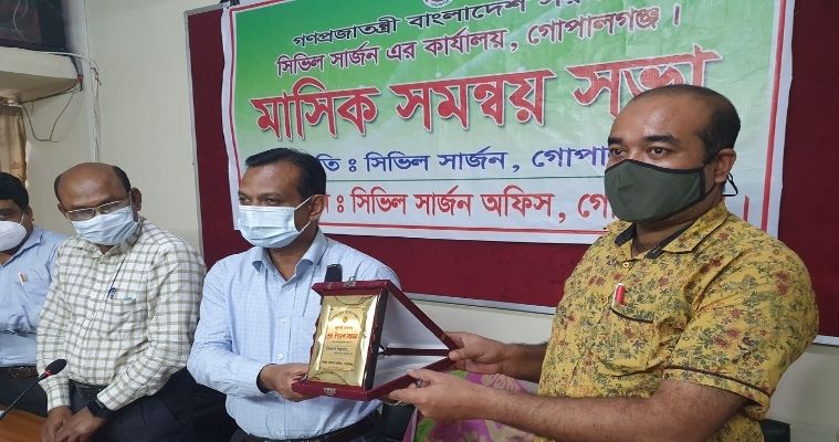 গোপালগঞ্জ জেলার শ্রেষ্ঠ স্বাস্থ্য কমপ্লেক্স 'টুঙ্গিপাড়া স্বাস্থ্য কমপ্লেক্স'