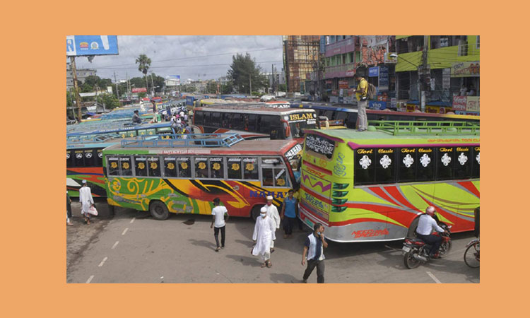 বরিশাল থেকে সব রুটের লঞ্চ ও বাস চলাচল বন্ধ