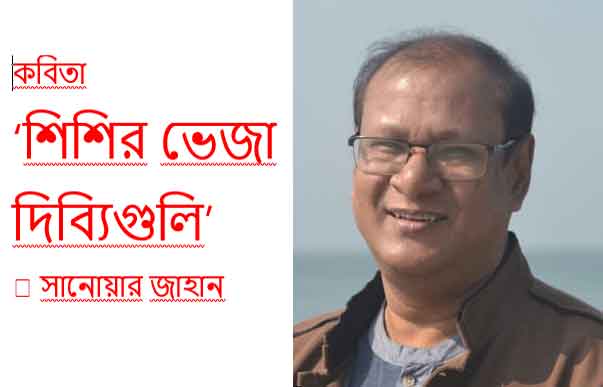 সানোয়ার জাহান এর কবিতা ‘শিশির ভেজা দিব্যিগুলি’
