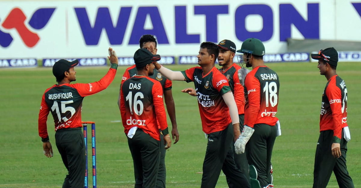 টি-টোয়েন্টিতে এক লাফে ৭ নম্বরে উঠে এলো বাংলাদেশ
