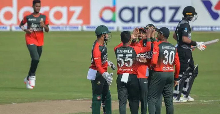 নিউজিল্যান্ডকে টানা দ্বিতীয় ম্যাচেও হারাল বাংলাদেশ