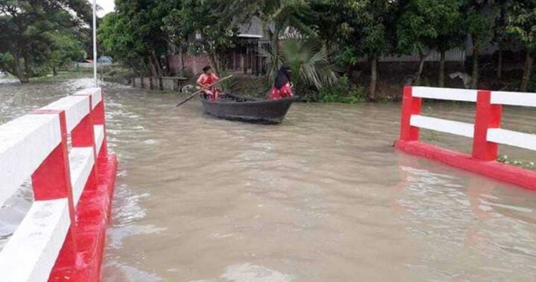 ফরিদপুরে পদ্মার পানি আরও বৃদ্ধি, ৬০ গ্রাম প্লাবিত