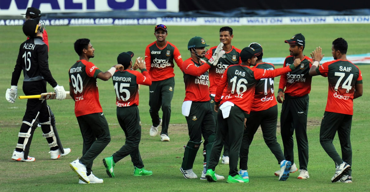ইতিহাস গড়ে সিরিজ জিতল টাইগাররা